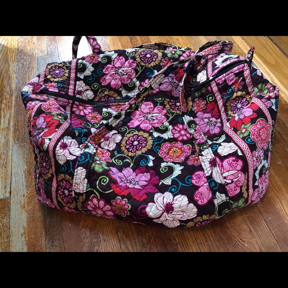 Large Vera Bradley Duffel Bag